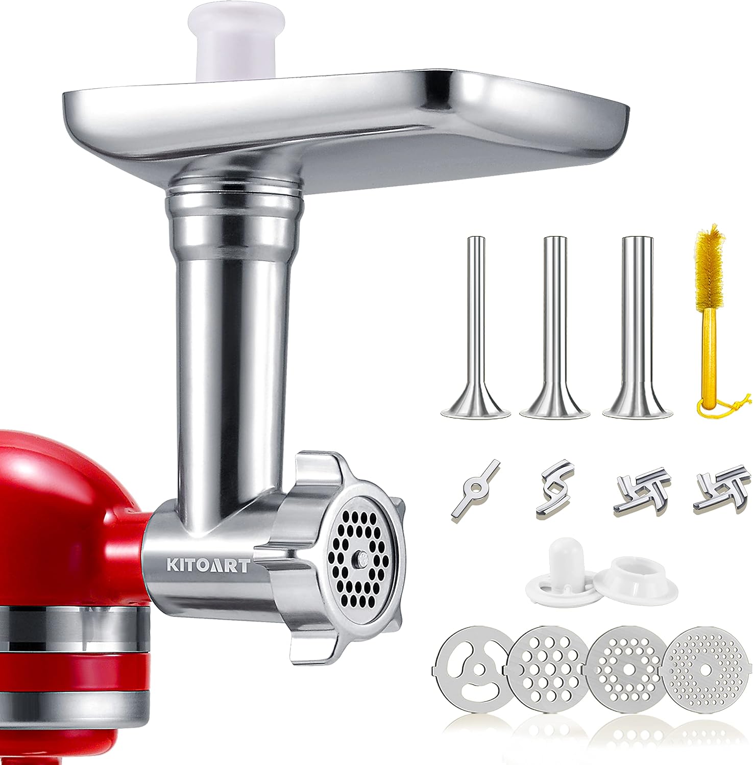Meat Grinder Attachment - Paslanmaz Çelik Et Kıyma Makinesi Aparatları