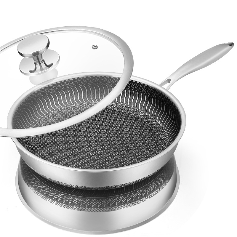 Fondue Set Electric - LMETJMA Paslanmaz Çelik kızartma tavası Yapışmaz