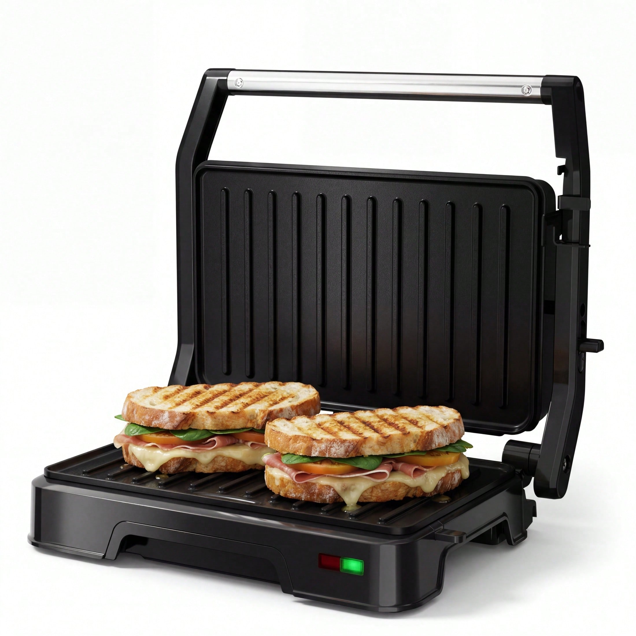 Sandwich Press Grill - 2 Dilimli Panini Izgara Presi, 850W