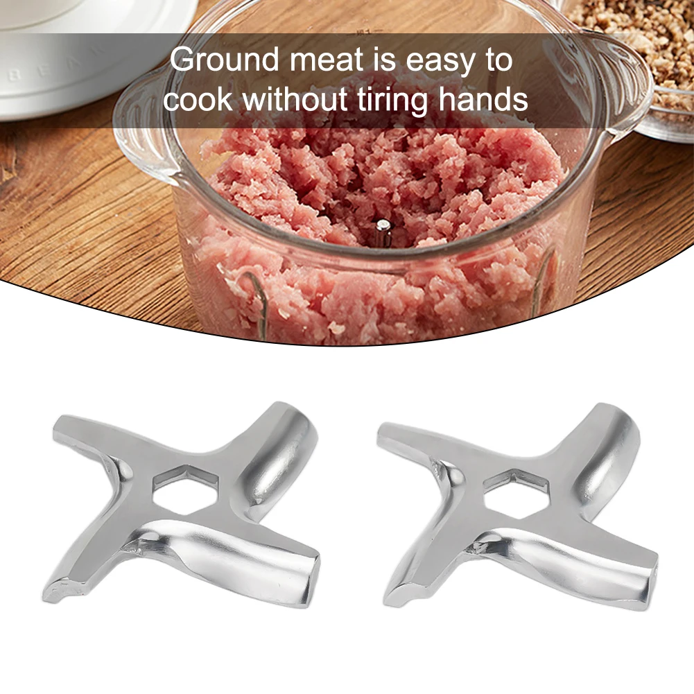 Meat Grinder Attachment - 2 Adet Kıyma Bıçakları Kıyma Makinesi