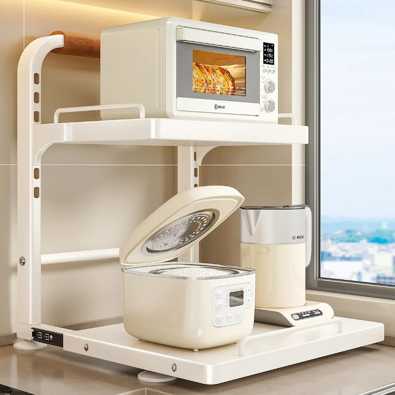 Kitchen Appliances Countertop - Karbon Çelik Mutfak Tezgahı Düzenleyici, Pirinç