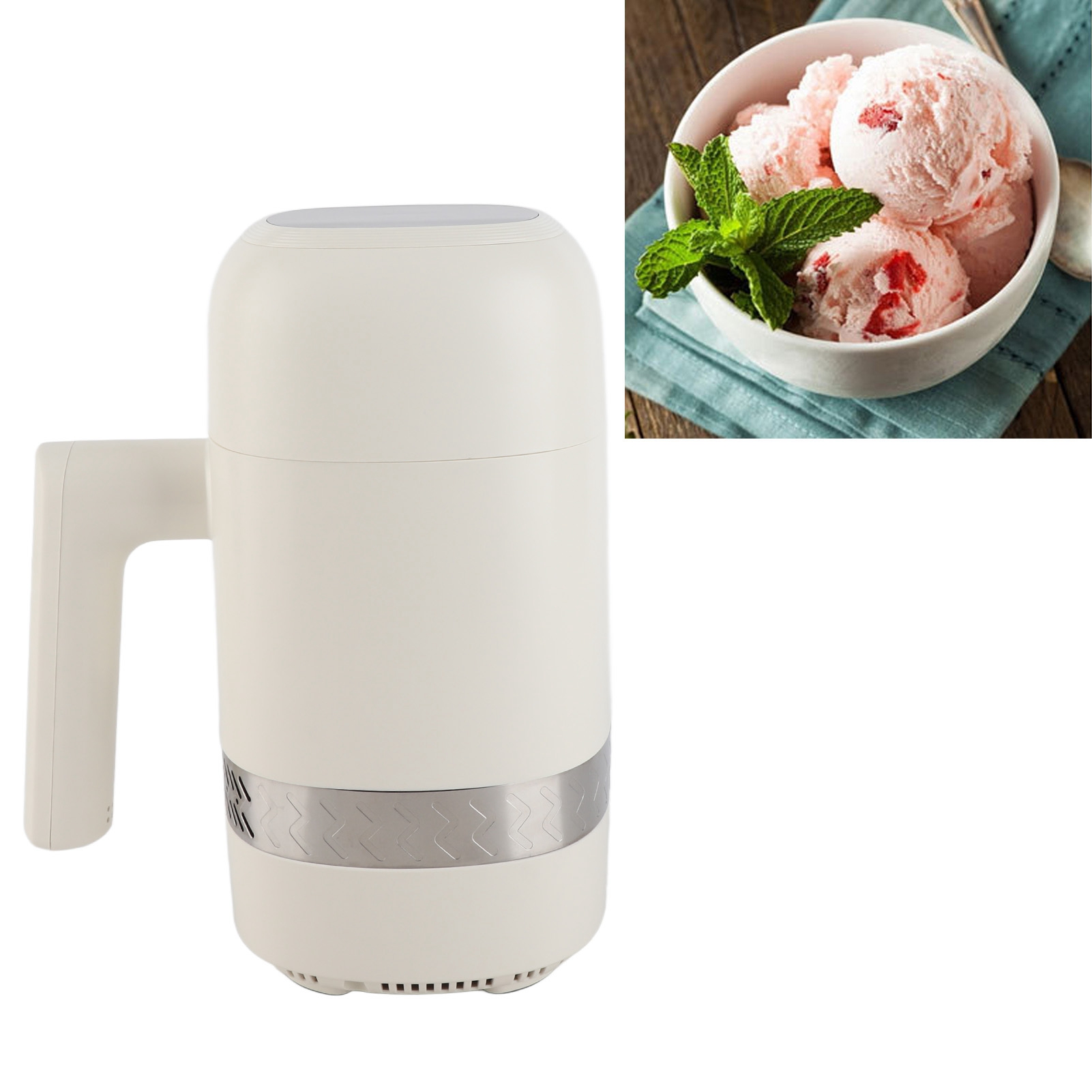 Kitchen Appliances You Need - 300ML Dijital Dondurma Makinesi Otomatik Frozen