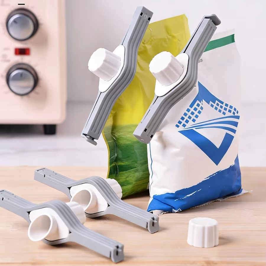 Kitchen Appliances Packages - Mutfak Sızdırmazlık Klipsi Spiral Kapaklı Tuz