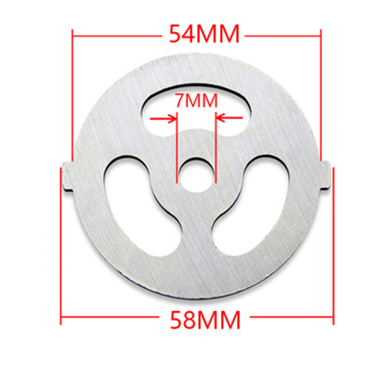 Meat Grinder Attachment - 3 delikli lavman kıyma bıçağı net