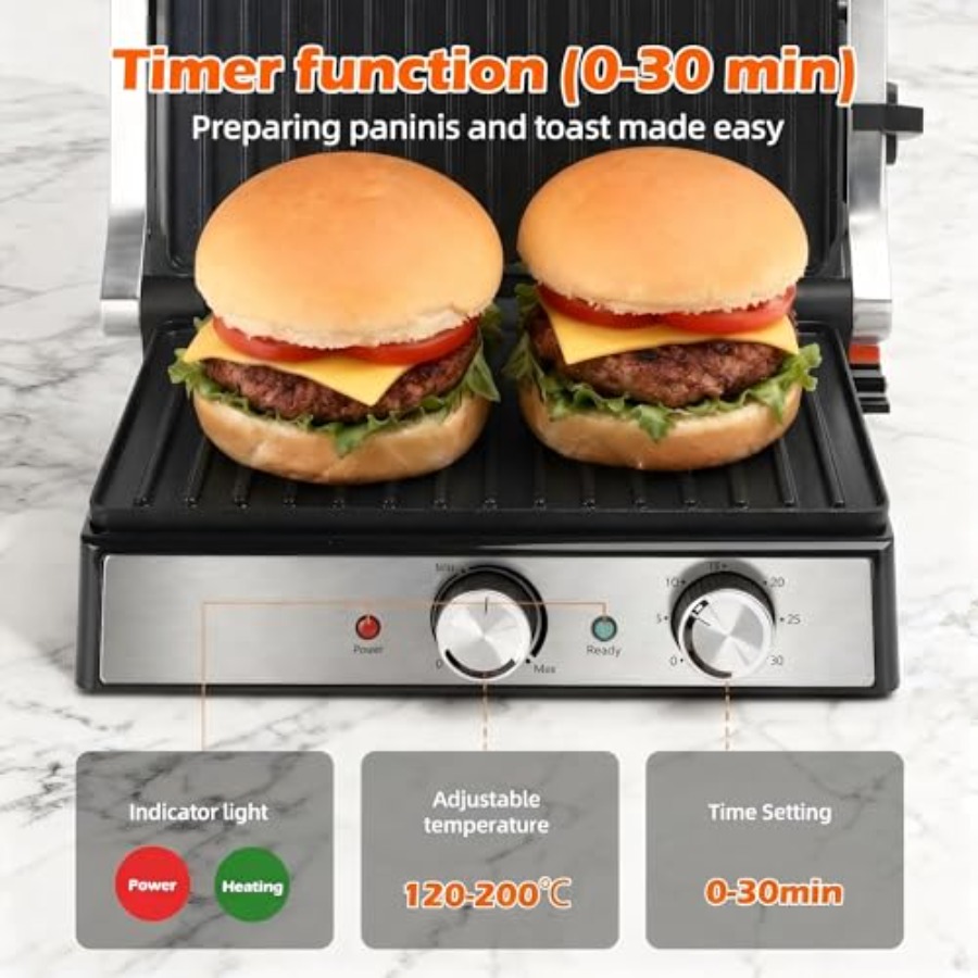Panini Pres Sandviç Makinesi,  - Sandwich Press Grill incelemesi ve fiyatı