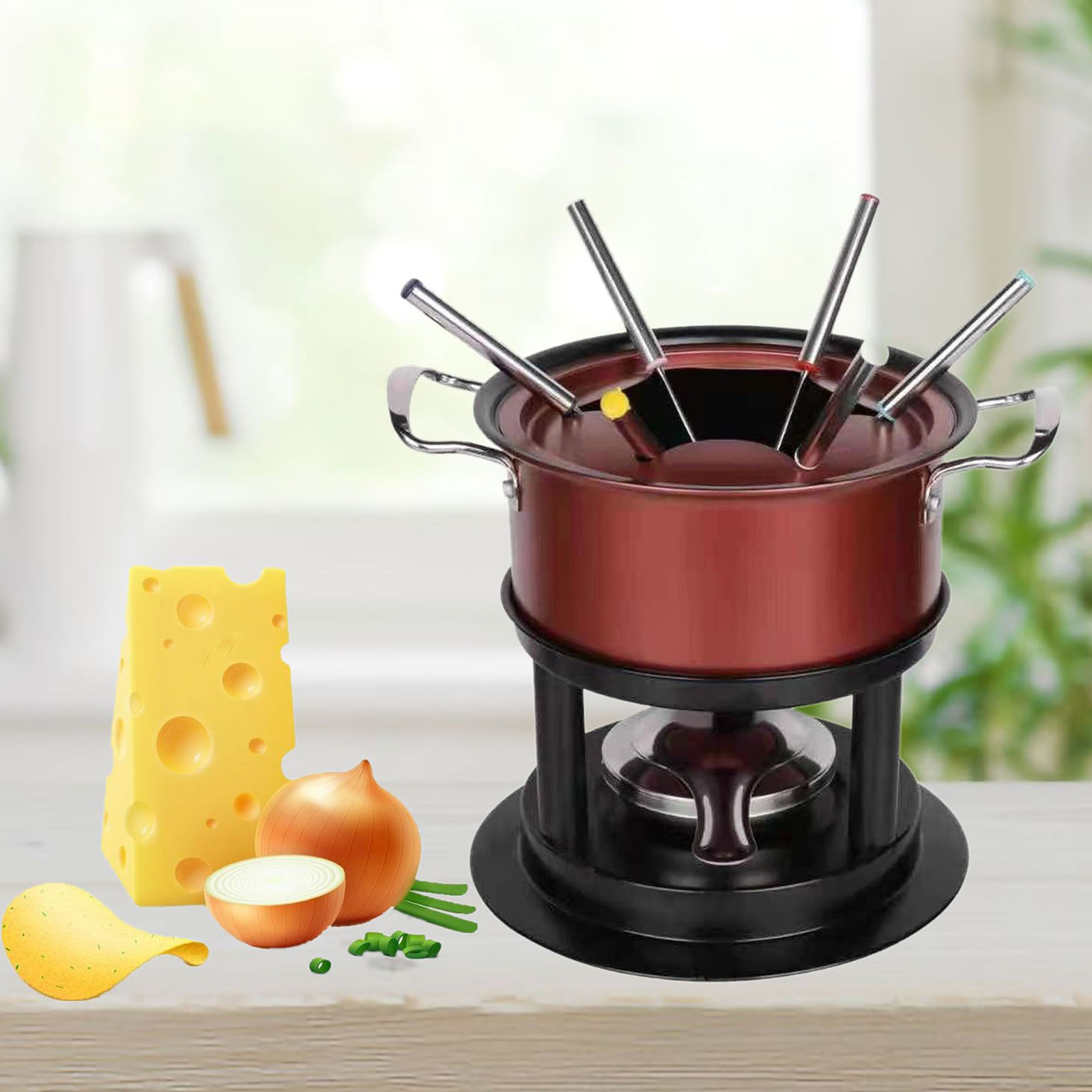 Fondü Pot seti çikolata tereya - Fondue Set Electric incelemesi ve fiyatı