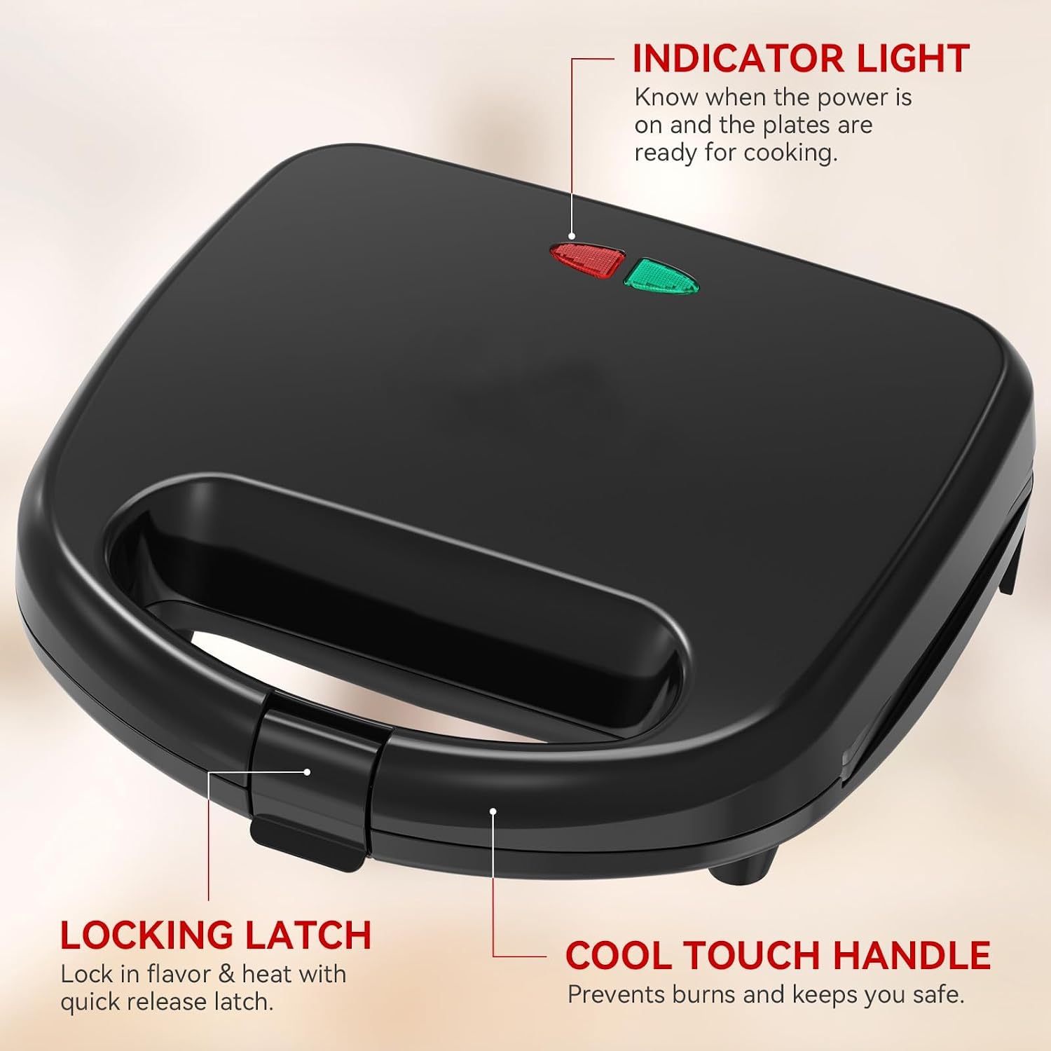 Sandviç Makinesi, 2 Dilimli Iz - Sandwich Press Grill incelemesi ve fiyatı