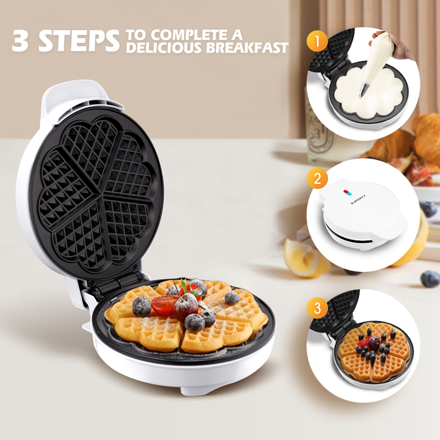 Kahvaltı Waffle Kalıpları Yumu - Fondue Set Electric incelemesi ve fiyatı