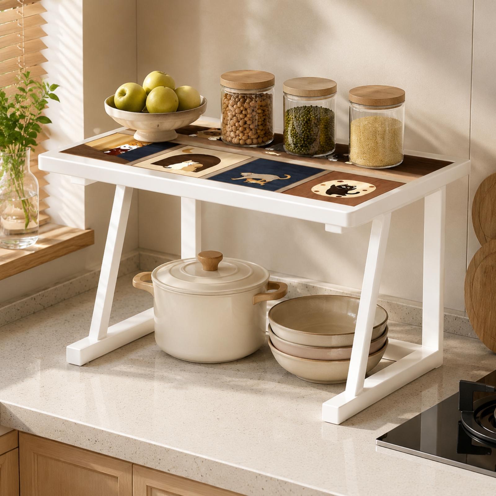 Çelik ve Ahşap Mutfak Mikrodal - Kitchen Appliances Countertop incelemesi ve fiyatı
