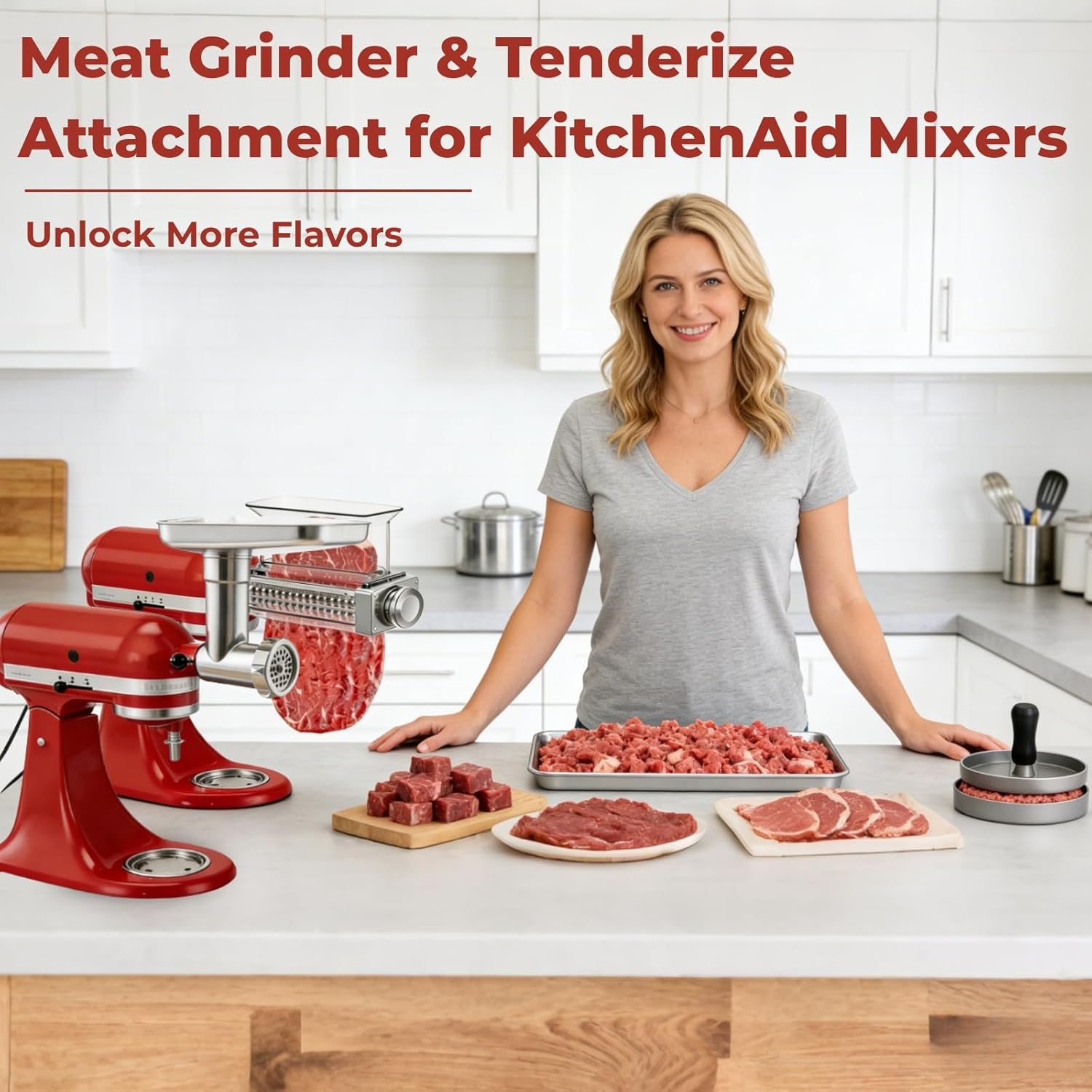 KitchenAid Mikser Aparatı Kıym - Meat Grinder Attachment incelemesi ve fiyatı