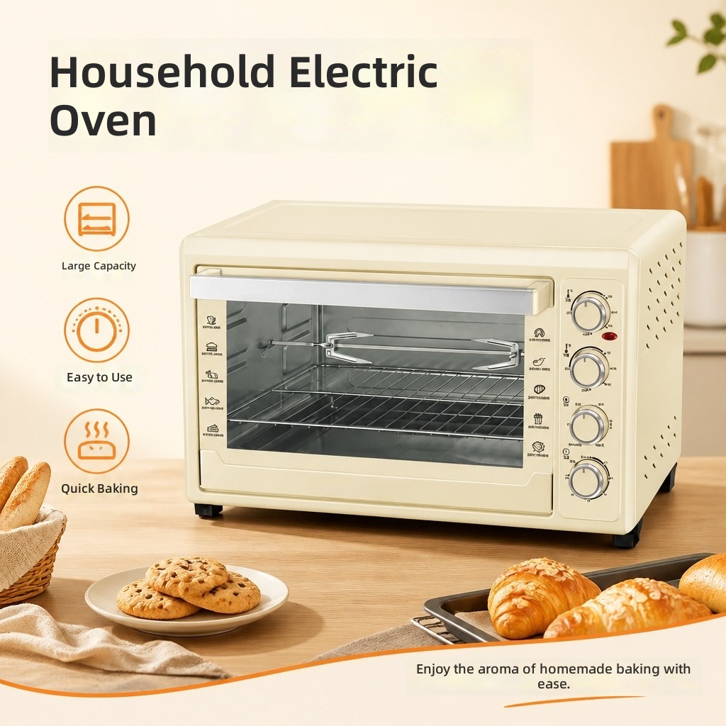 Elektrikli Fırın 60L, 4 Katman - Kitchen Appliances Ideas incelemesi ve fiyatı
